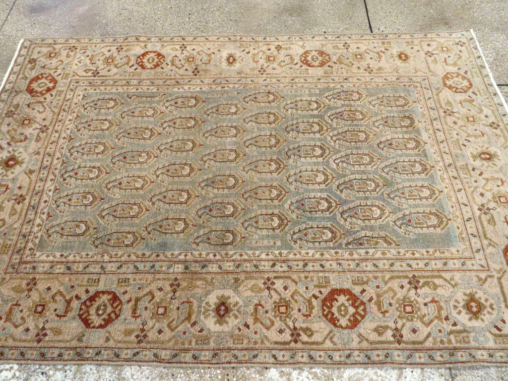 Vintage Persian Malayer Accent Rug, No.26920 - Gss
