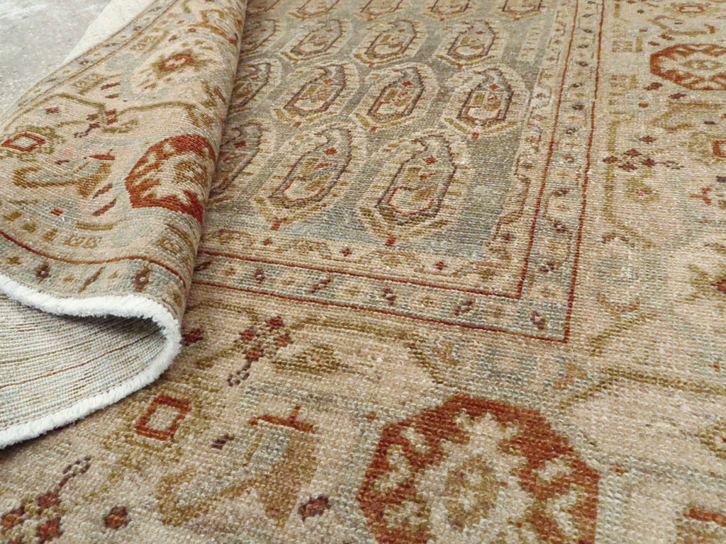 Vintage Persian Malayer Accent Rug, No.26920 - Gss