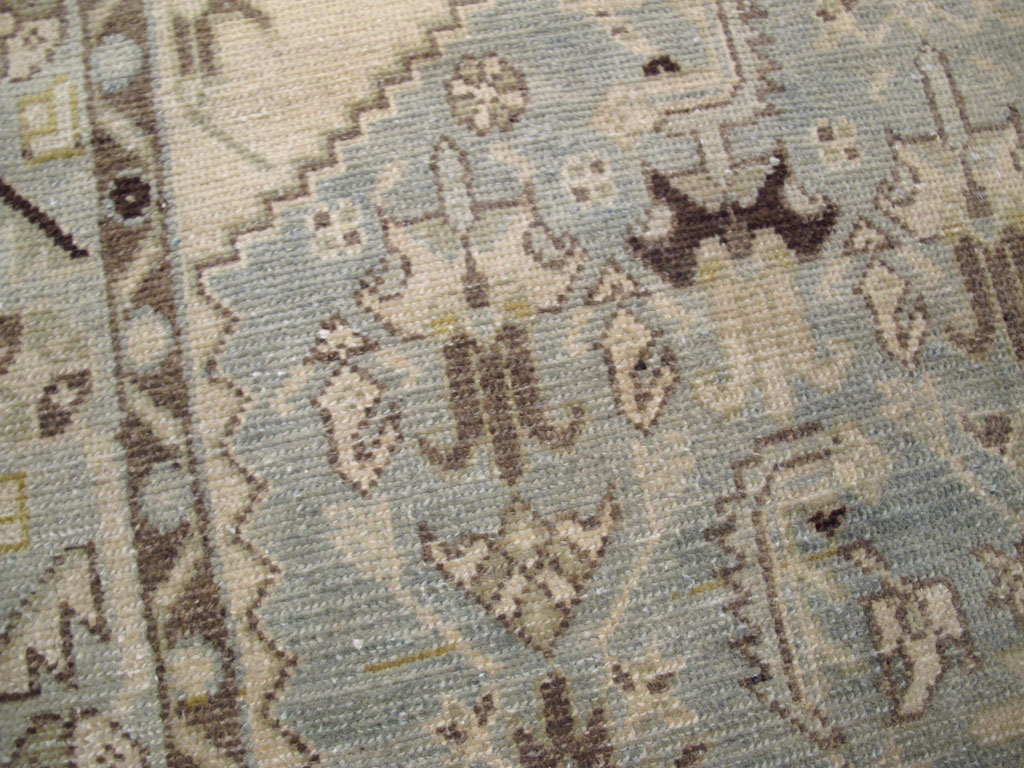 Vintage Persian Malayer Throw Rug, No.26921 - Gss
