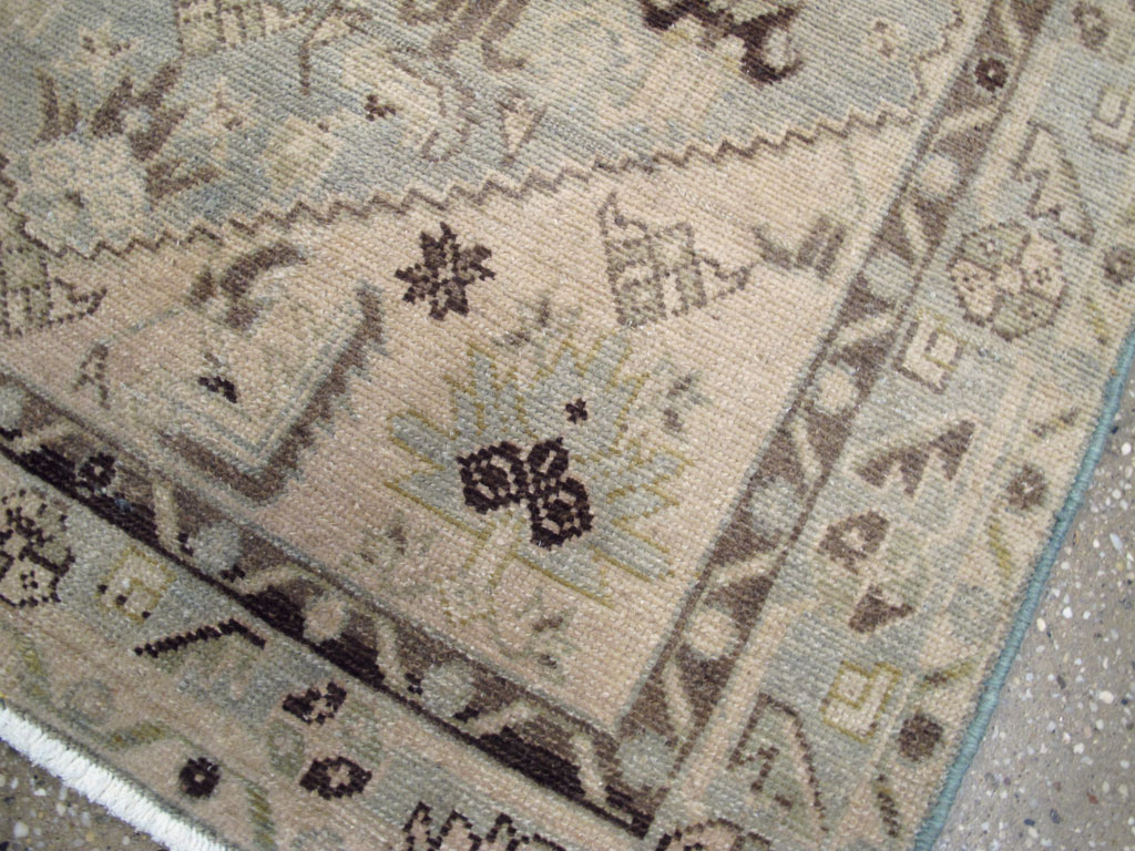 Vintage Persian Malayer Throw Rug, No.26921 - Gss