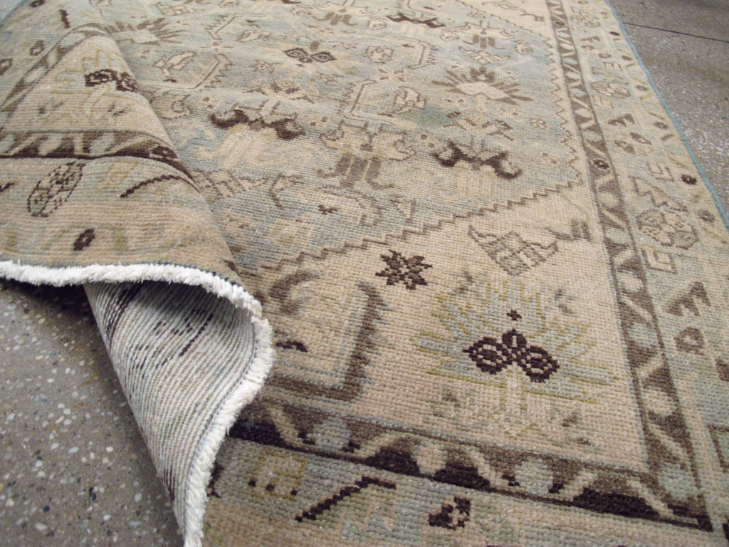 Vintage Persian Malayer Throw Rug, No.26921 - Gss