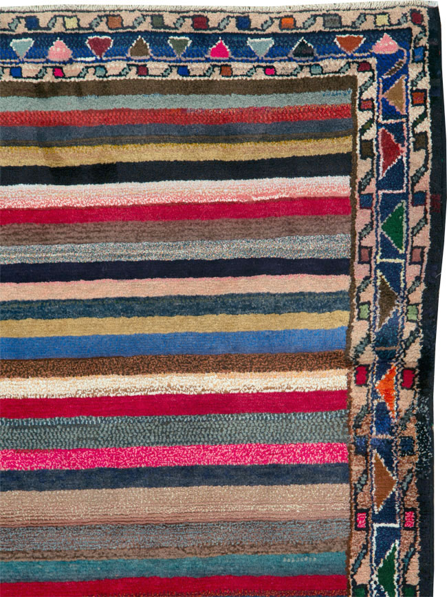 Vintage Persian Hamadan Rug, No.26927 - Gss