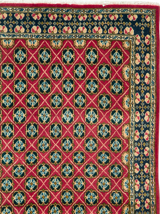 Vintage Persian Kashan Rug, No.26928 - Gss