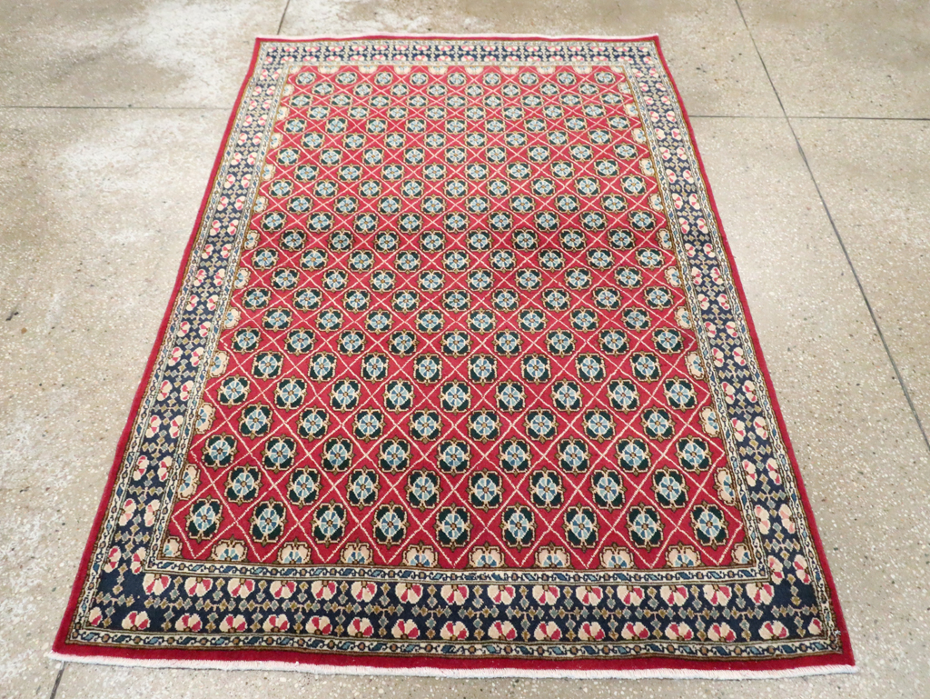 Vintage Persian Kashan Rug, No.26928 - Gss