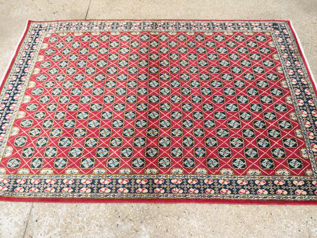 Vintage Persian Kashan Rug, No.26928 - Gss