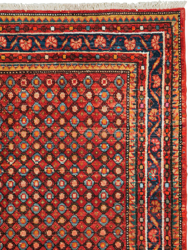 Vintage Persian Hamadan Rug, No.26929 - Gss