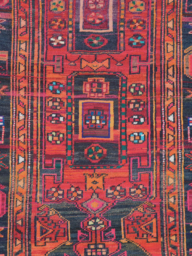 Vintage Persian Hamadan Rug, No.26933 - Gss