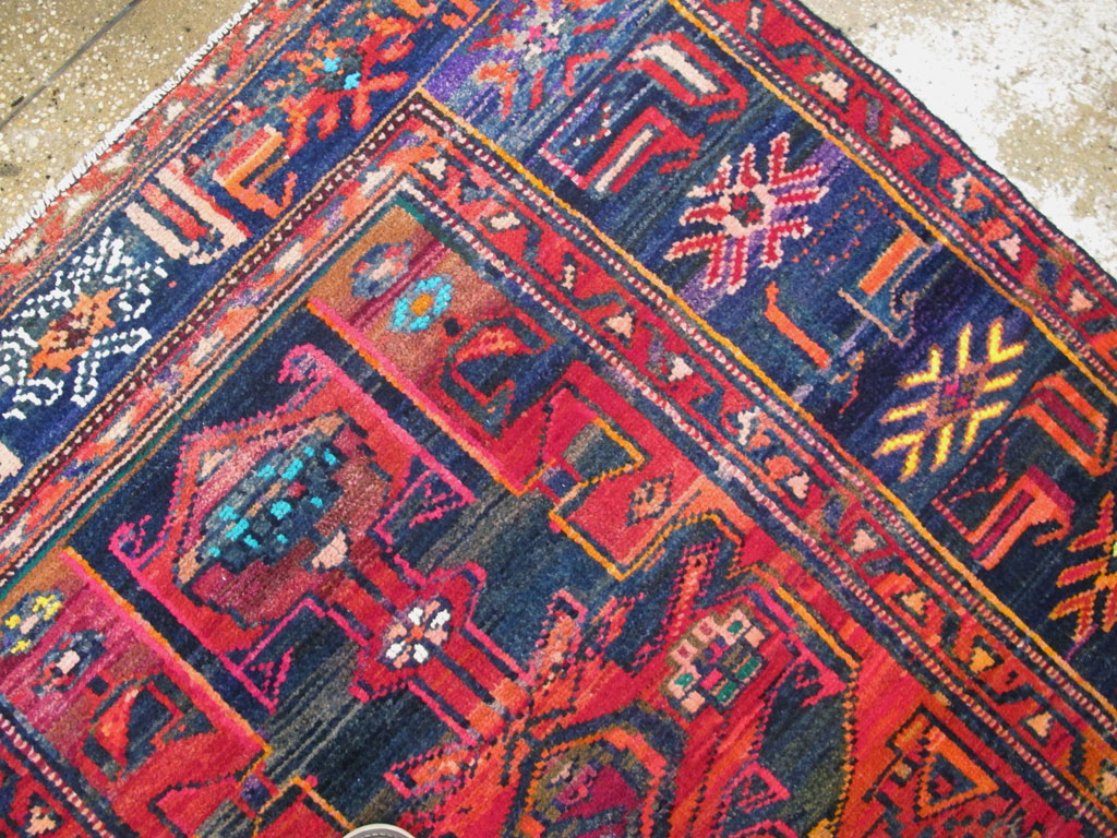 Vintage Persian Hamadan Rug, No.26933 - Gss
