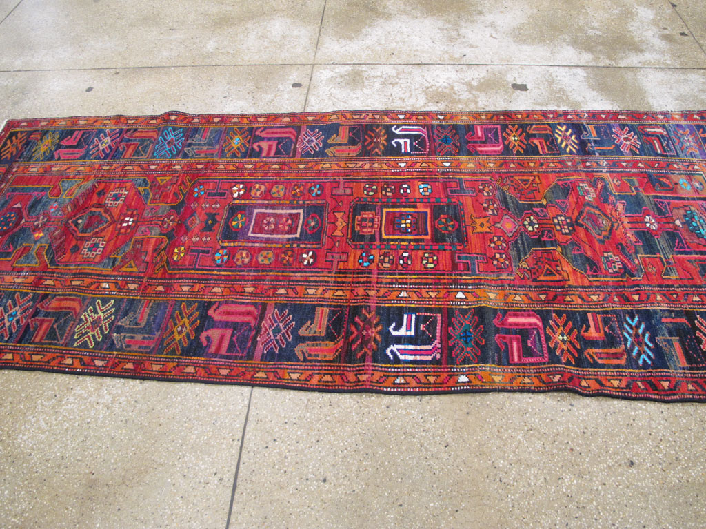 Vintage Persian Hamadan Rug, No.26933 - Gss
