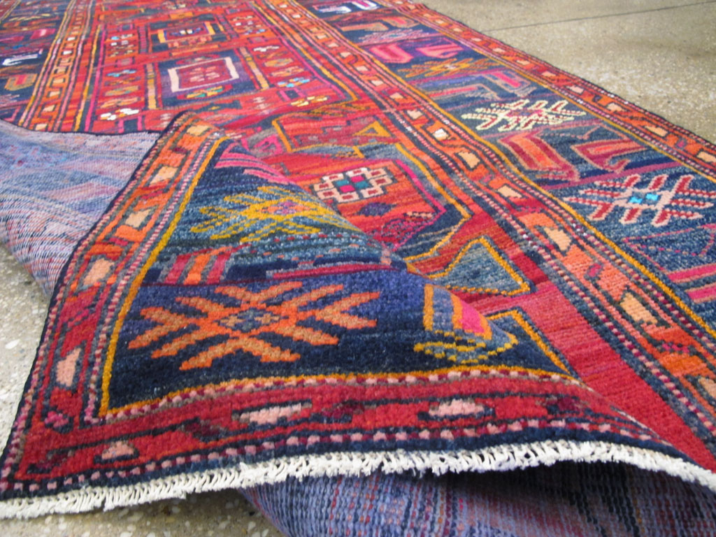 Vintage Persian Hamadan Rug, No.26933 - Gss