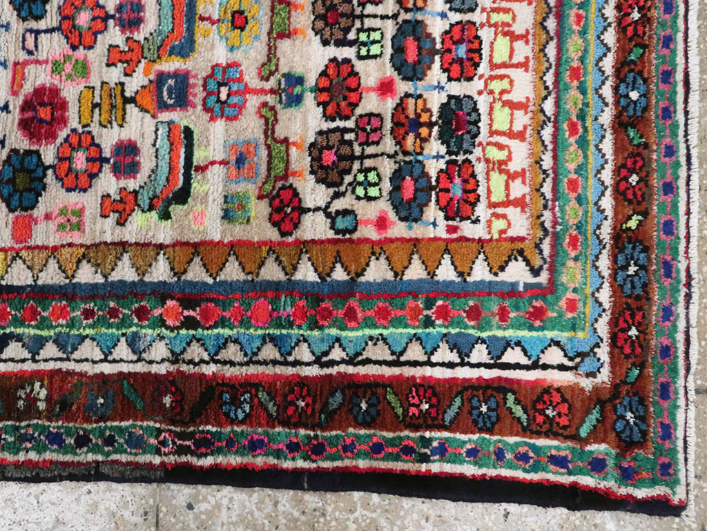 Vintage Persian Hamadan Rug, No.26935 - Gss