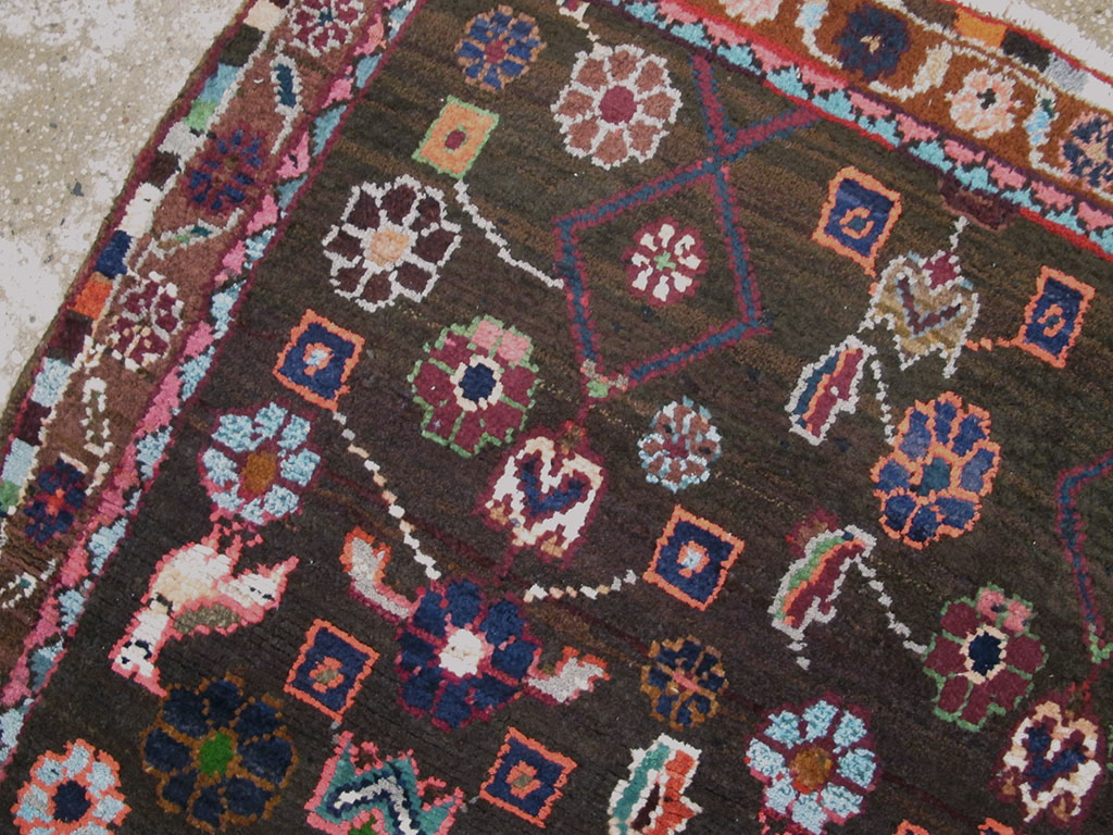 Vintage Persian Hamadan Rug, No.26936 - Gss