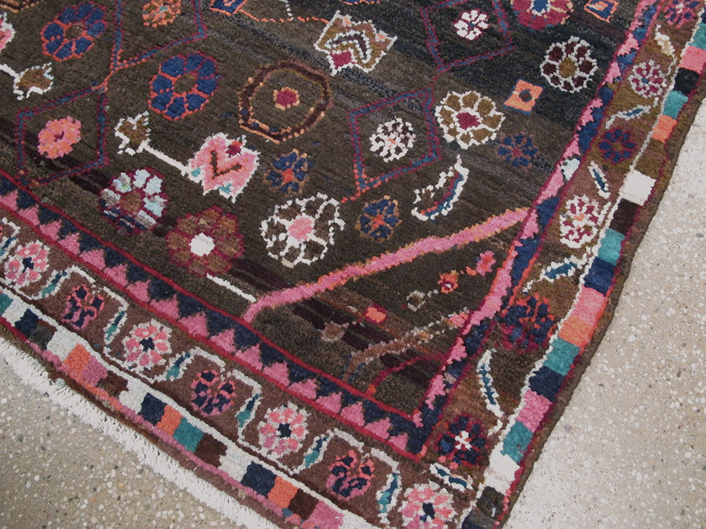 Vintage Persian Hamadan Rug, No.26936 - Gss