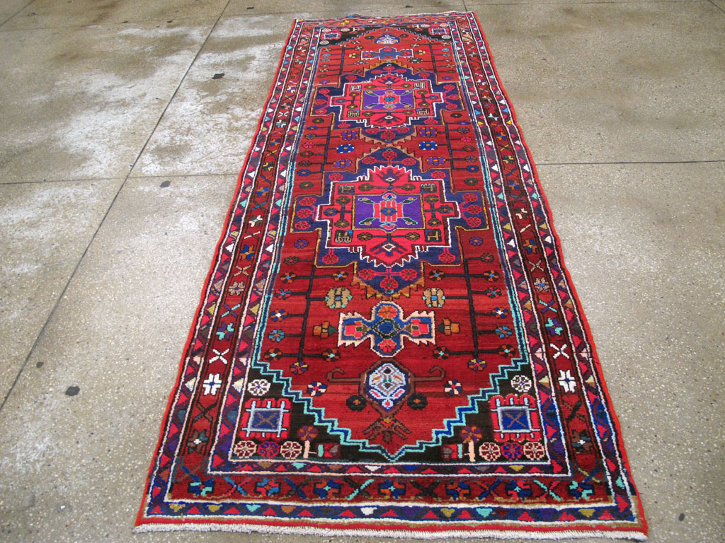 Vintage Persian Hamadan Rug, No.26941 - Gss
