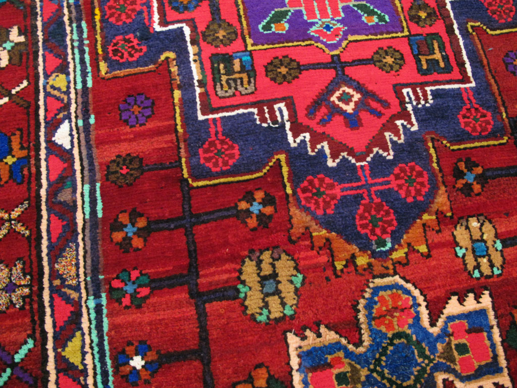Vintage Persian Hamadan Rug, No.26941 - Gss