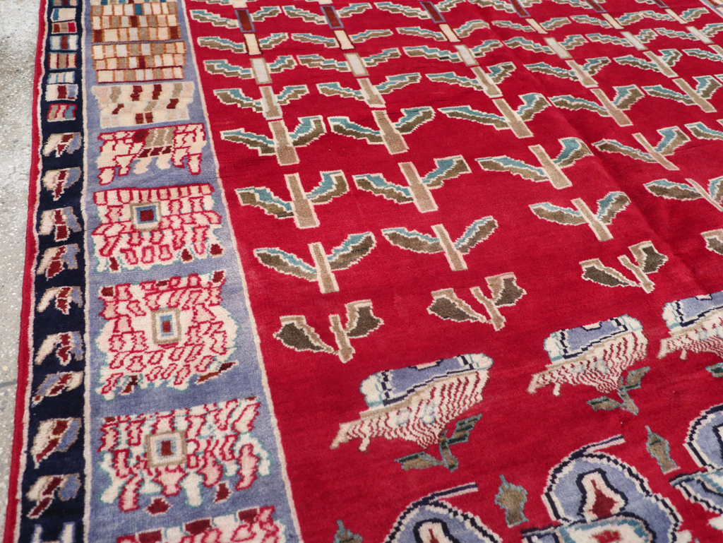 Vintage Persian Kashan Carpet, No.26942 - Gss