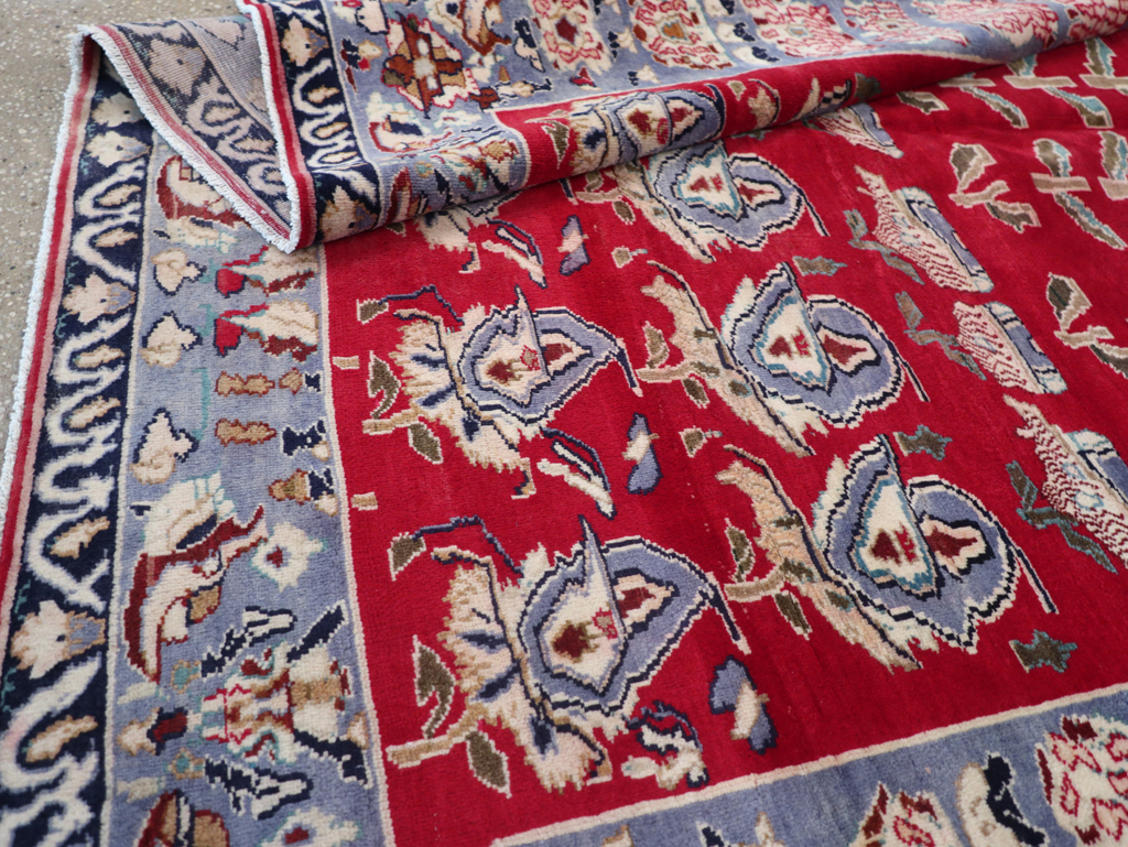 Vintage Persian Kashan Carpet, No.26942 - Gss