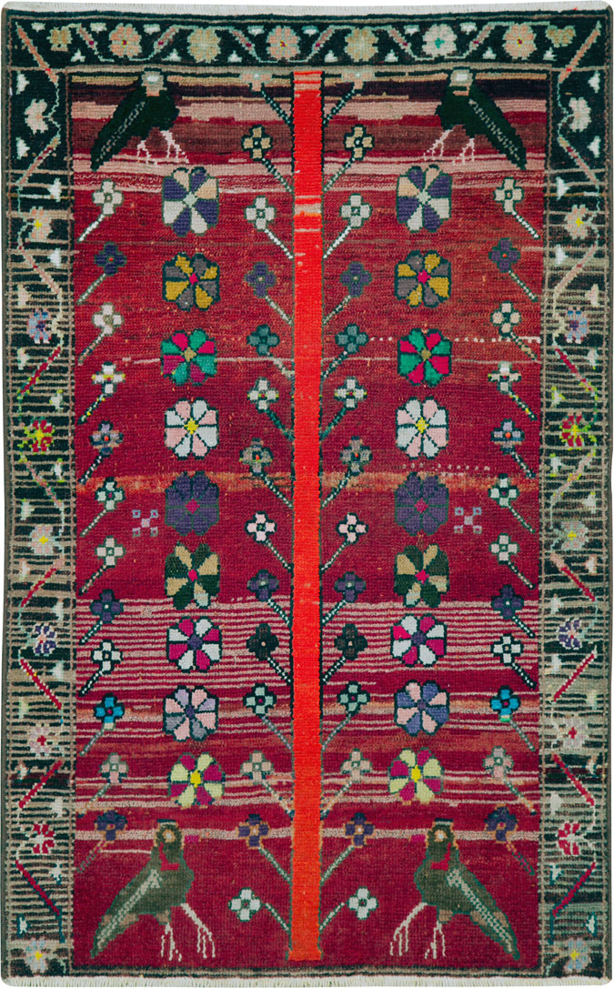 Vintage Persian Mahal Rug, No.26943 - Gss