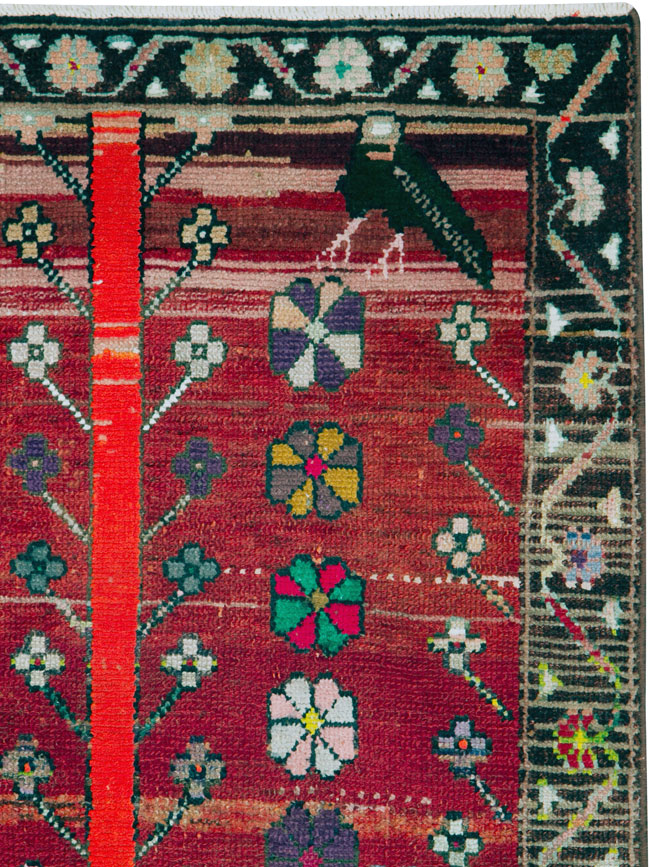 Vintage Persian Mahal Rug, No.26943 - Gss