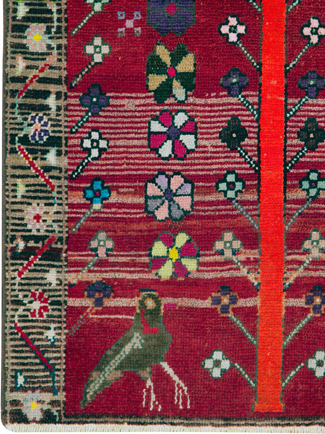 Vintage Persian Mahal Rug, No.26943 - Gss