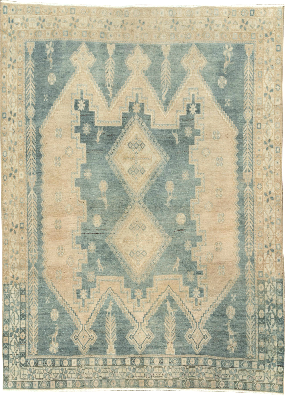 Vintage Persian Afshar Rug, No.26947 - Gss