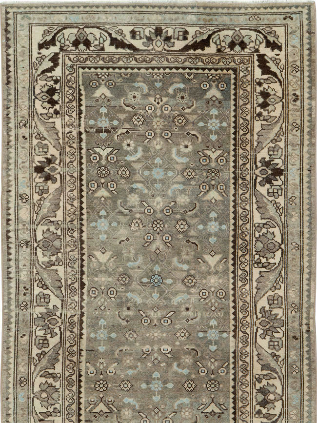 Vintage Persian Malayer Runner, No.26948 - Gss
