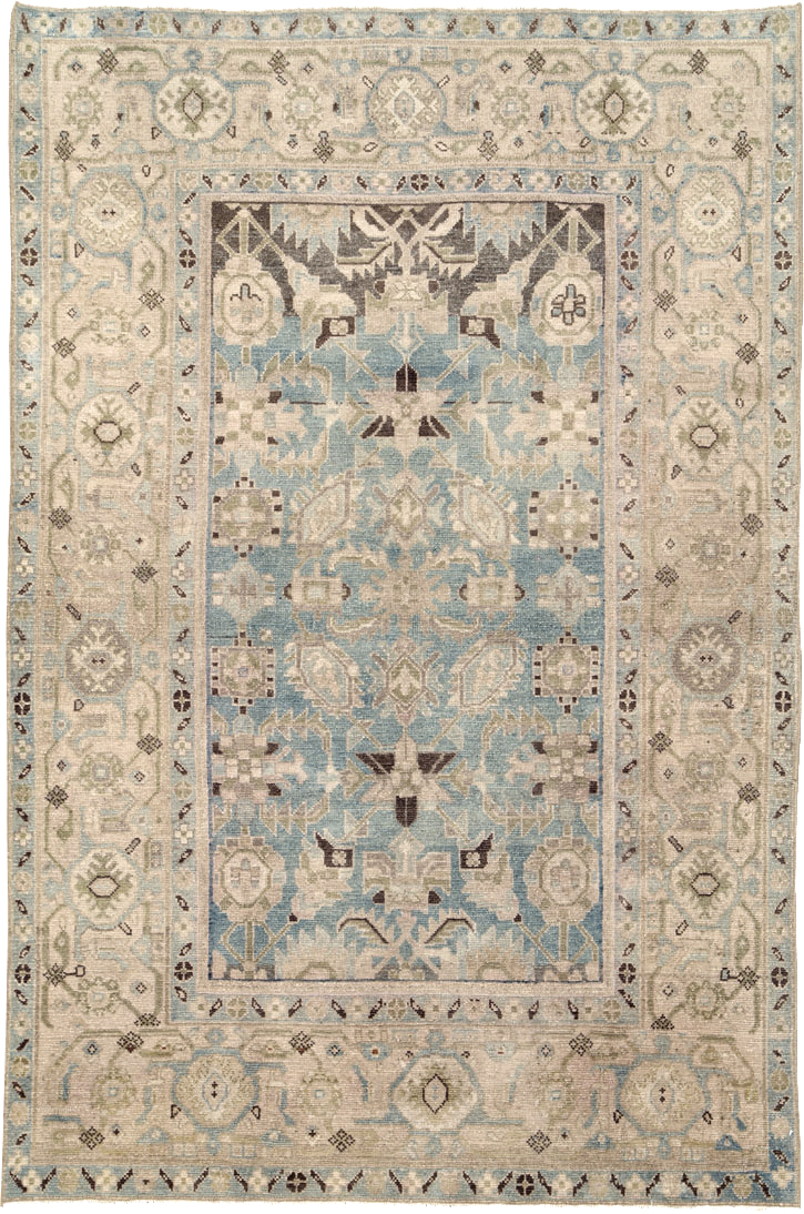 Vintage Persian Malayer Rug, No.26953 - Gss