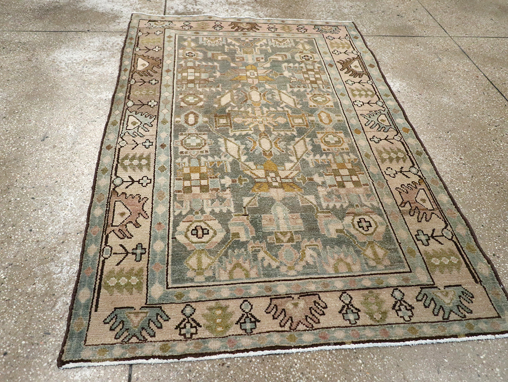 Vintage Persian Malayer Rug, No.26958 - Gss