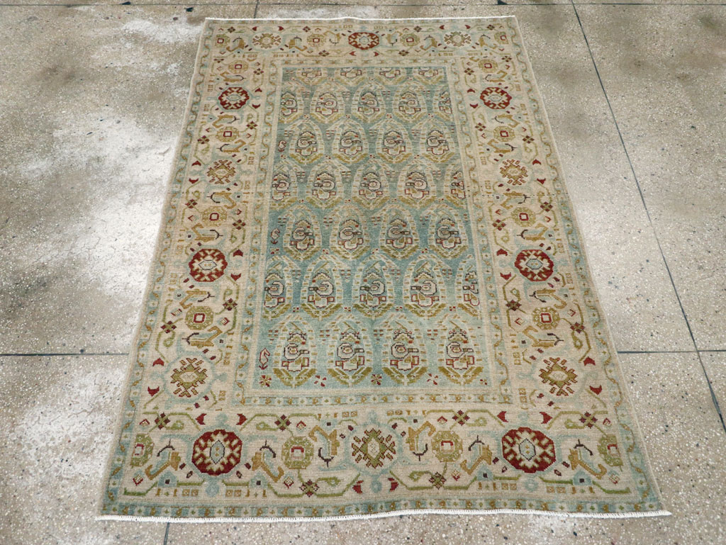Vintage Persian Malayer Accent Rug (Pair: 1 of 2), No.26968 - Gss