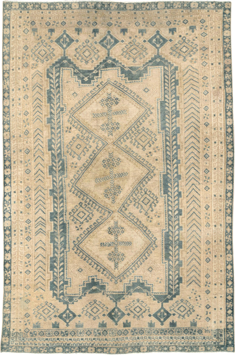 Vintage Persian Afshar Rug, No.26970 - Gss