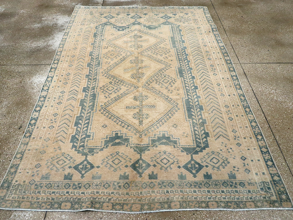 Vintage Persian Afshar Rug, No.26970 - Gss