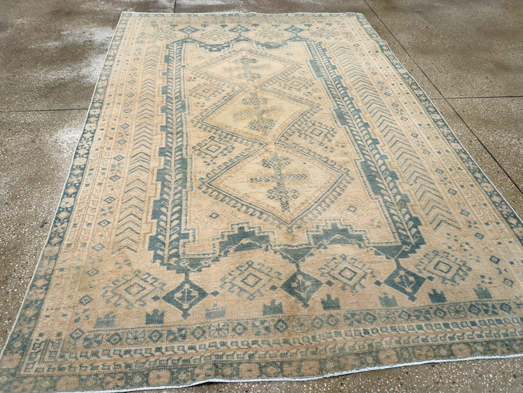 Vintage Persian Afshar Rug, No.26970 - Gss