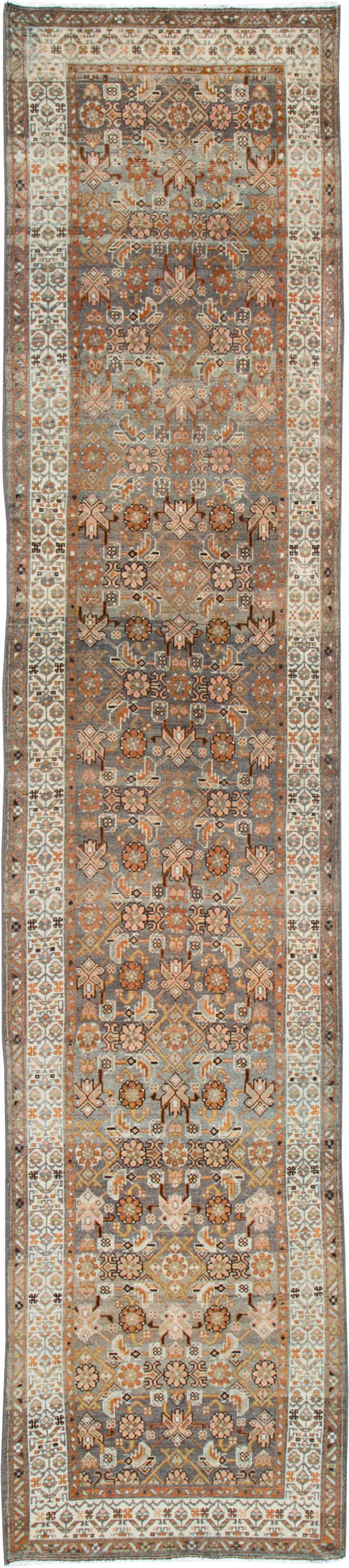Antique Persian Malayer Runner, No.26974 - Gss