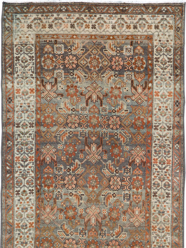 Antique Persian Malayer Runner, No.26974 - Gss