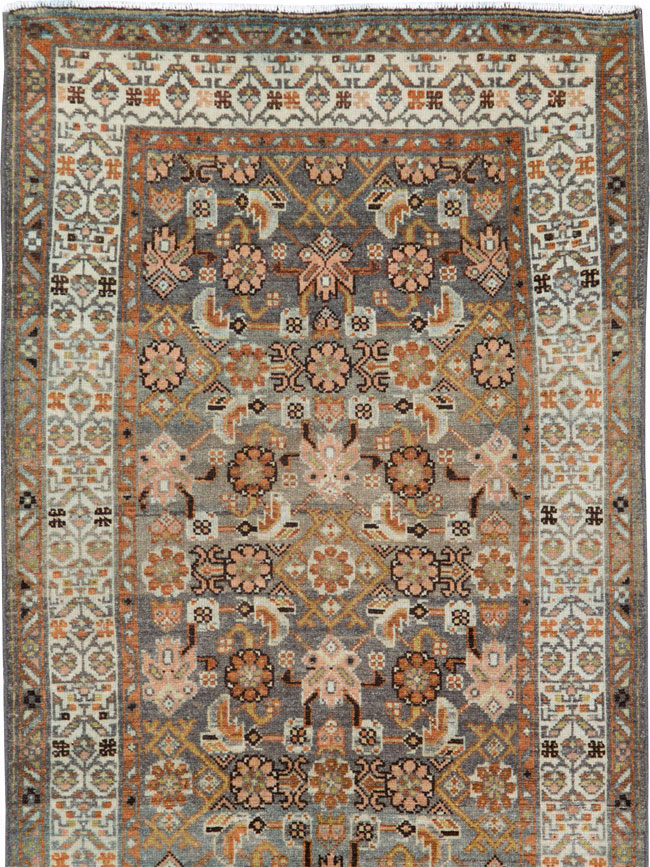 Antique Persian Malayer Runner, No.26974 - Gss