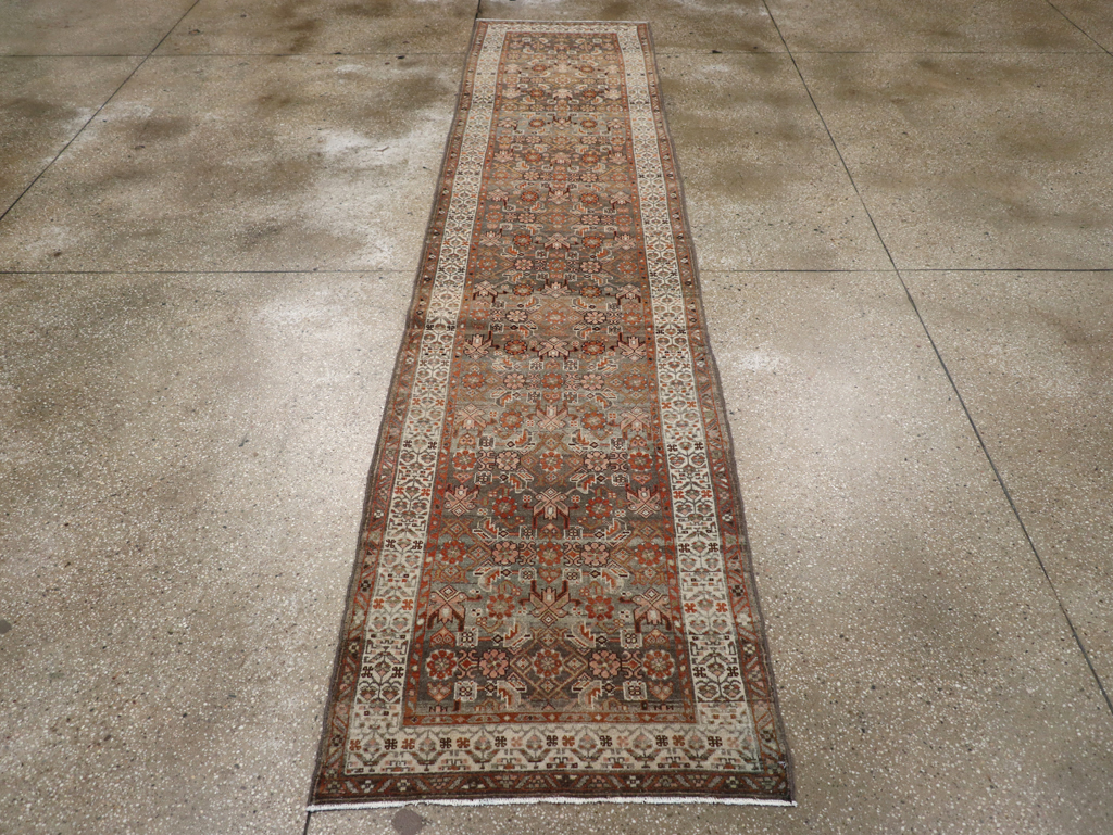Antique Persian Malayer Runner, No.26974 - Gss