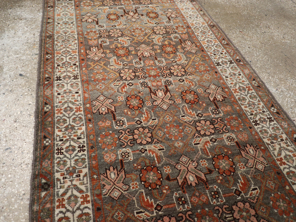 Antique Persian Malayer Runner, No.26974 - Gss