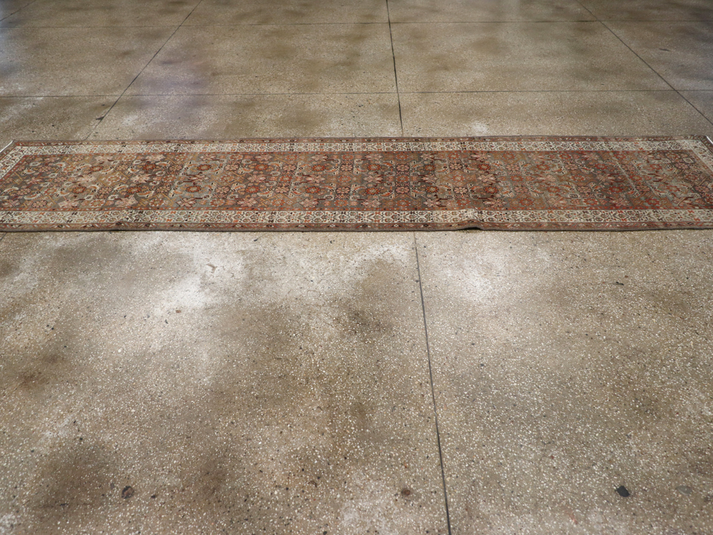 Antique Persian Malayer Runner, No.26974 - Gss