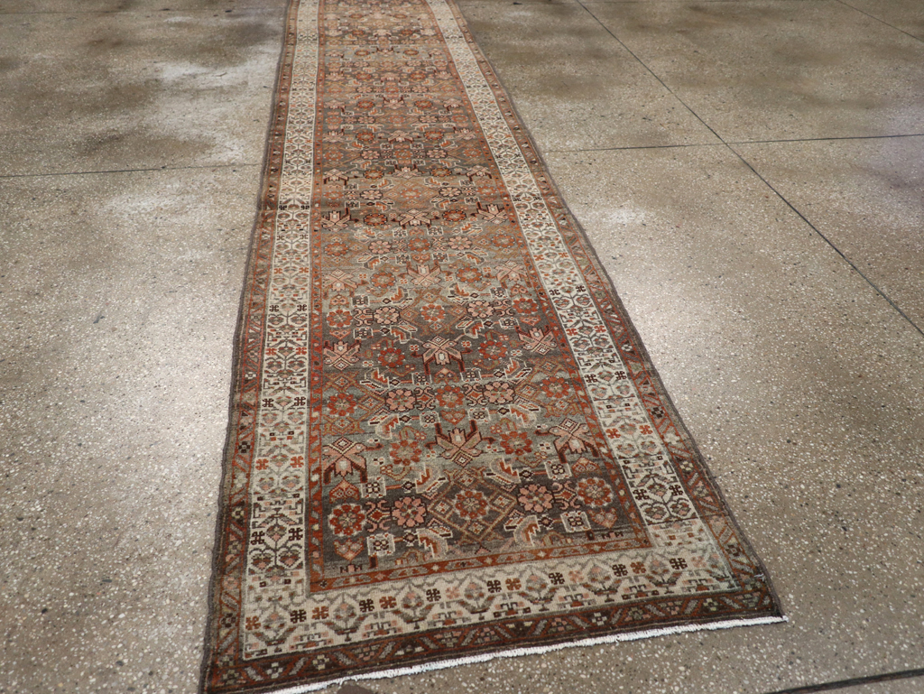 Antique Persian Malayer Runner, No.26974 - Gss