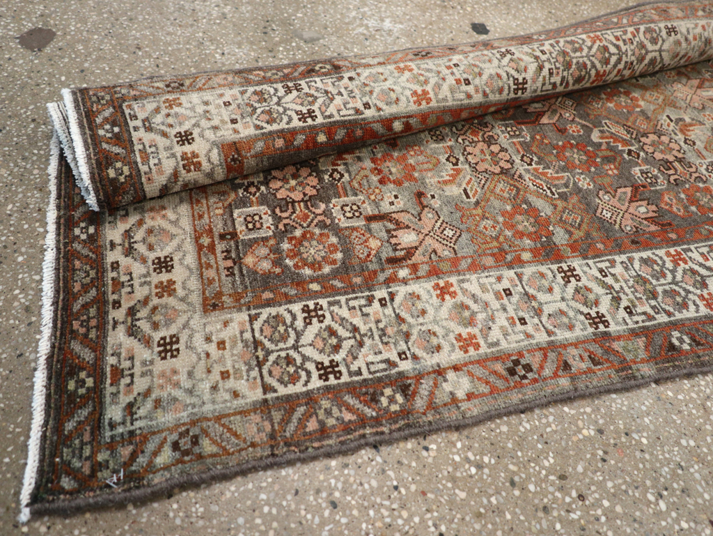 Antique Persian Malayer Runner, No.26974 - Gss