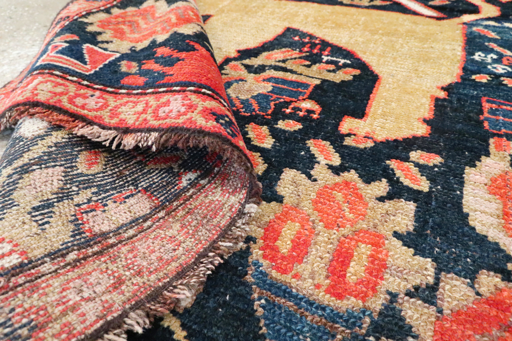 Antique Persian Kurdish Pictorial Rug, No.26983 - Gss