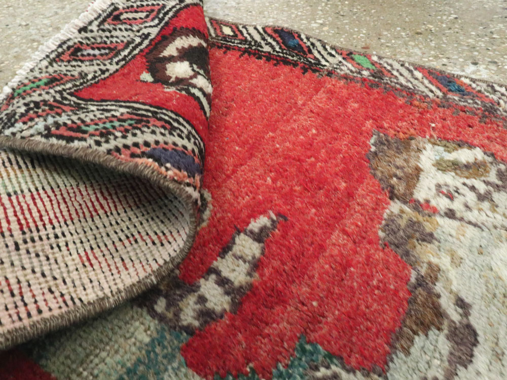 Vintage Turkish Anatolian Pictorial Rug, No.26987 - Gss