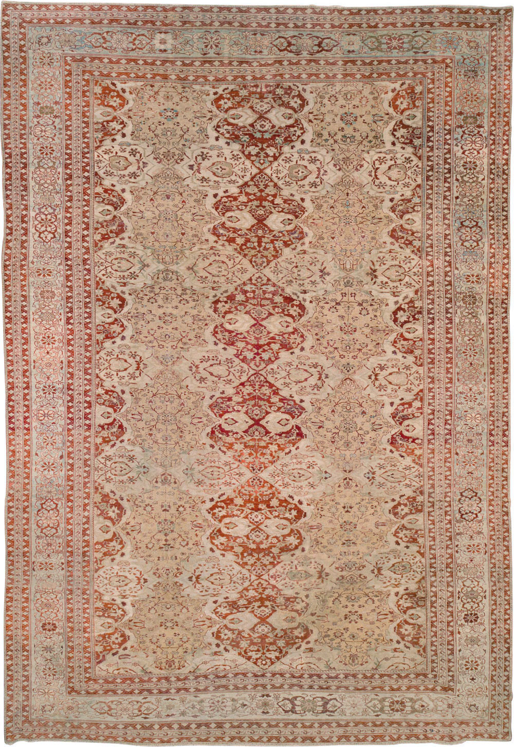 Antique Persian Sultanabad Carpet, No.26997 - Gss