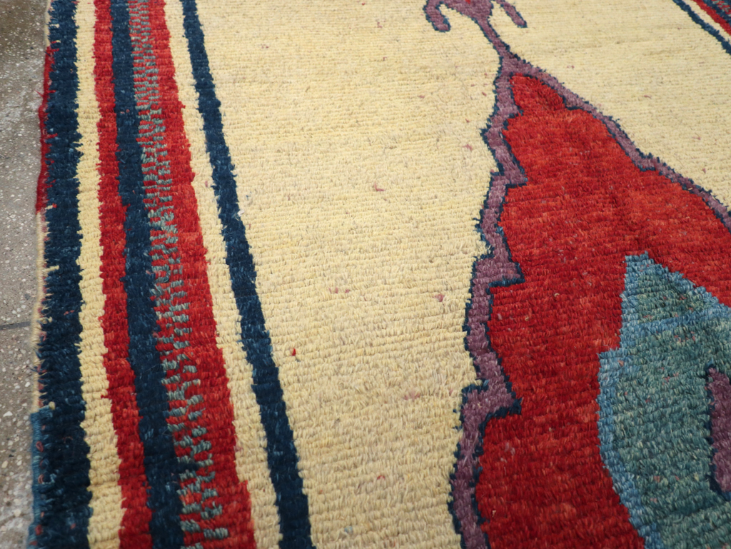 Vintage Persian Gabbeh Rug, No.27000 - Gss