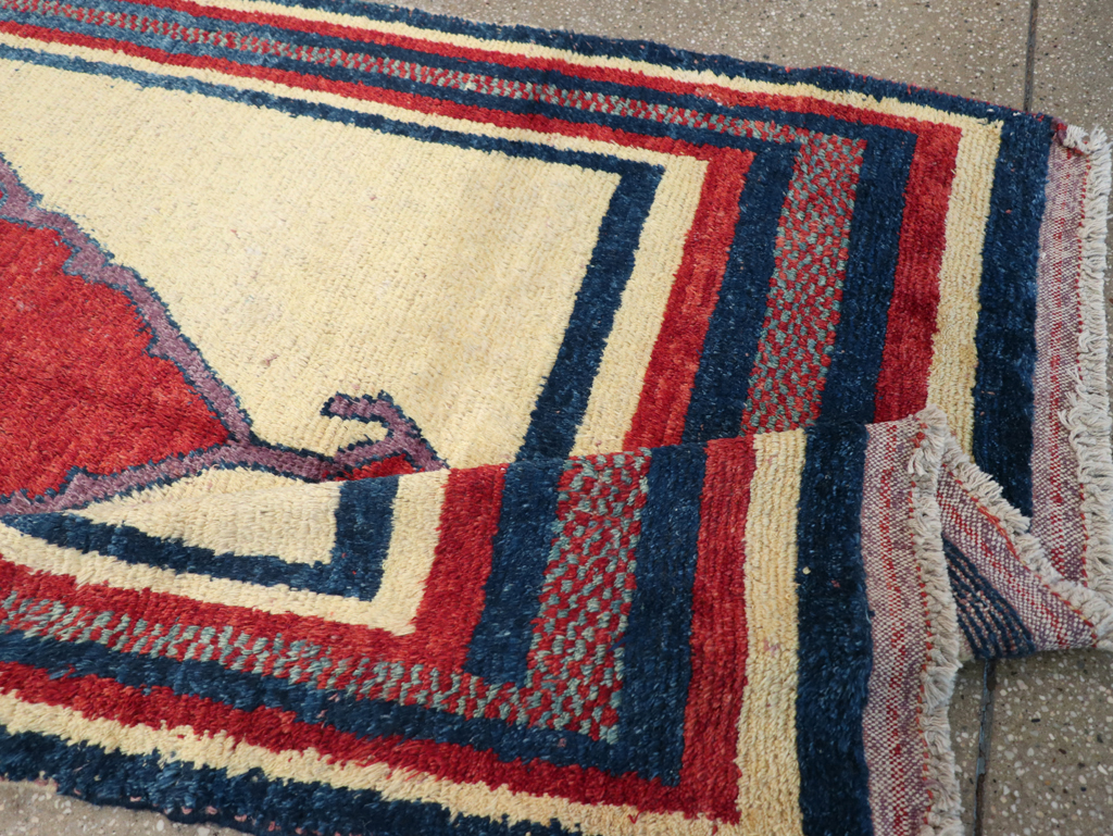 Vintage Persian Gabbeh Rug, No.27000 - Gss