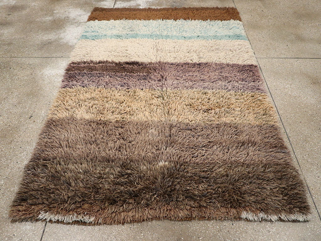 Vintage Moroccan Accent Rug, No.27001 - Gss