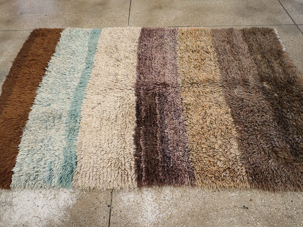 Vintage Moroccan Accent Rug, No.27001 - Gss