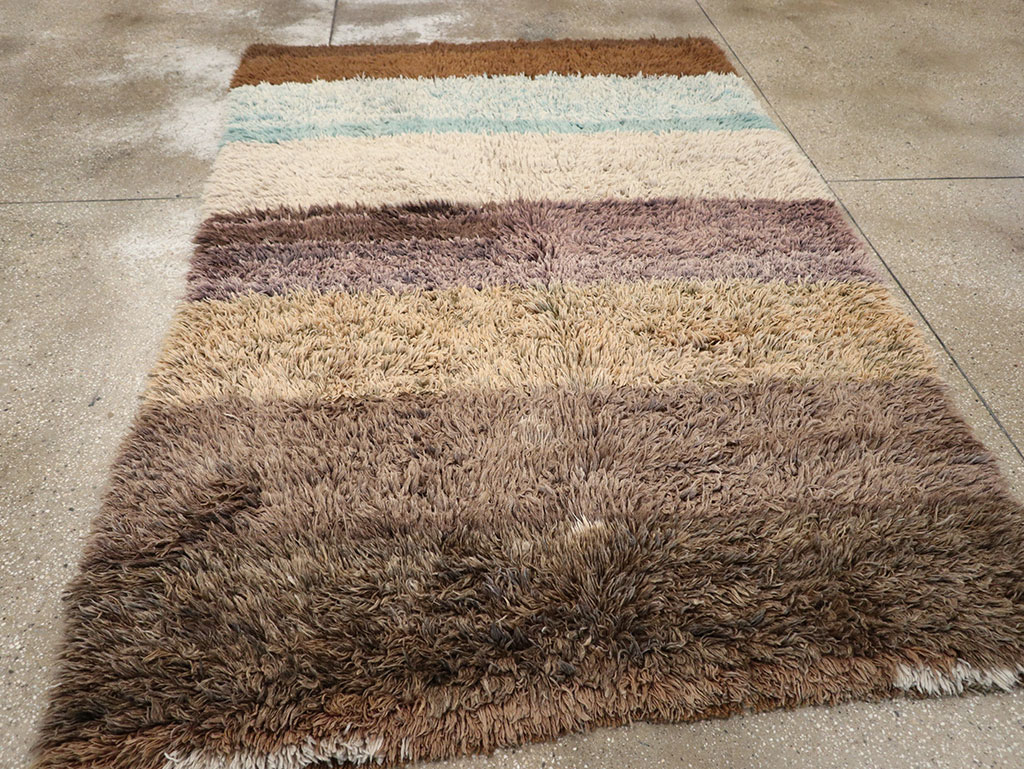 Vintage Moroccan Accent Rug, No.27001 - Gss