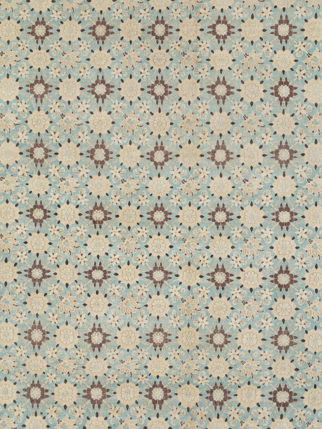 Vintage Persian Mashad Square Carpet, No.27004 - Gss