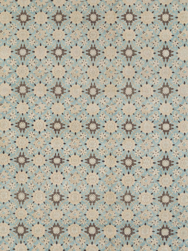 Vintage Persian Mashad Square Carpet, No.27004 - Gss